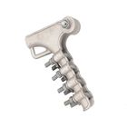 Power Line Accessories NLL Series Aerial Strain Clamp With 2 Bolts Bolt Type Tension Clamp China Silver Body Hot